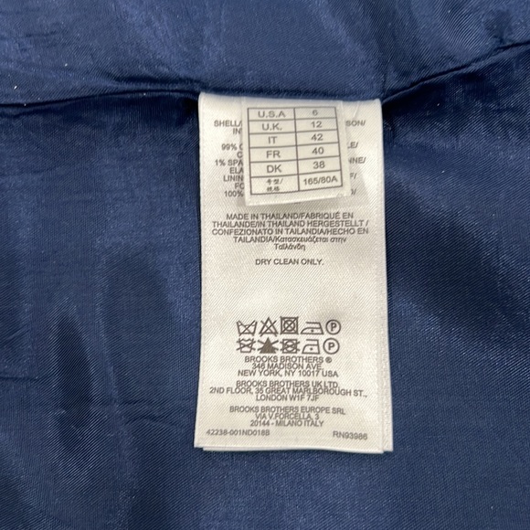 Beautiful Brooks Brothers Sheath Dress Size 6 - Picture 8 of 9